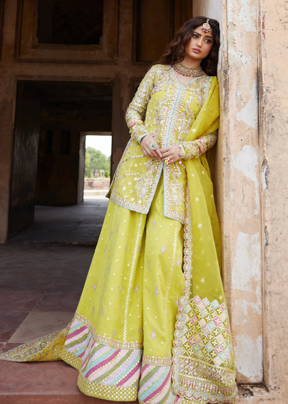 Qalamkar Luxury Formals | Lehenga Collection '25