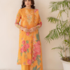 Rang E Haya Neck Embroidered Digital Printed Lawn '25 by Gulljee
