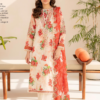 Rang E Haya Neck Embroidered Digital Printed Lawn '25 by Gulljee