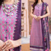 Alzohaib Cambric Prints Lawn Jacquard Dupatta Edition '24