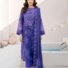 Rang E Haya Neck Embroidered Digital Printed Lawn '25 by Gulljee