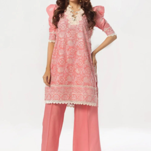 Gul Ahmed | 2Pc Unstitched | Schiffli Embroidered Lawn