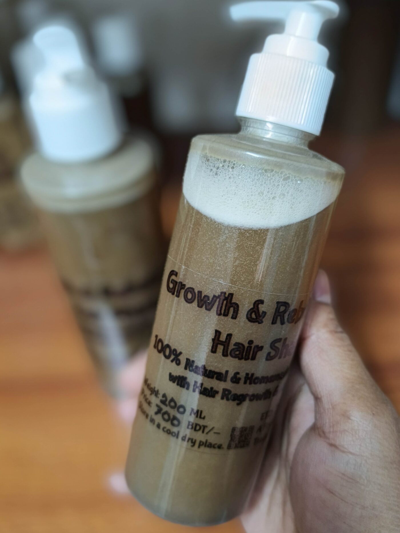 Growth & Rebond Hair Shampoo | Sulfate Free Zero Hairfall Formula