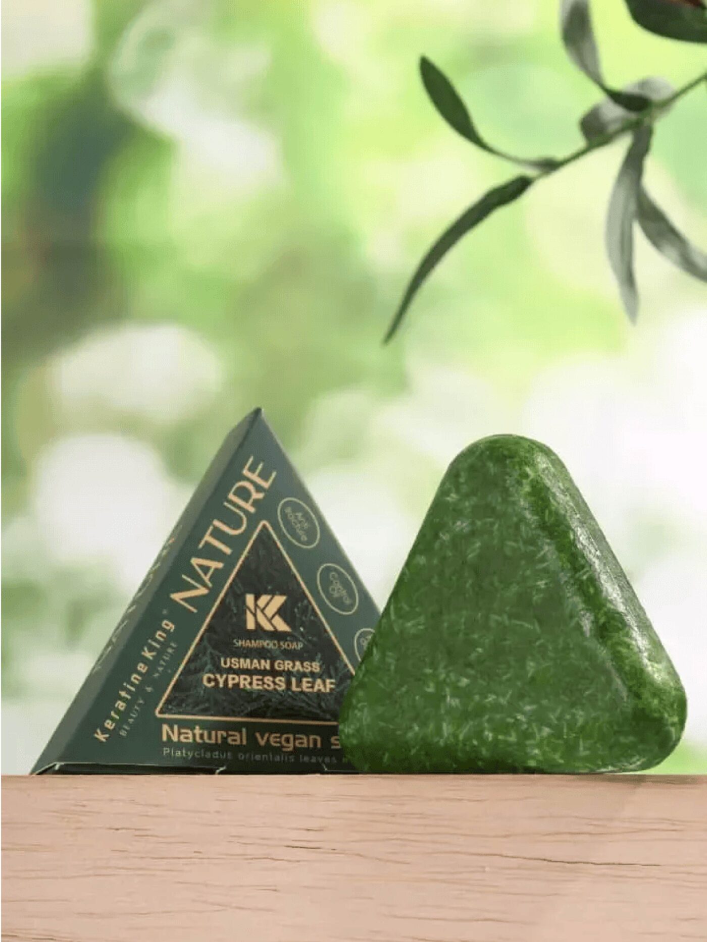Keratine King Natural Usman Herbal Hair Strengthening Shampoo Soap