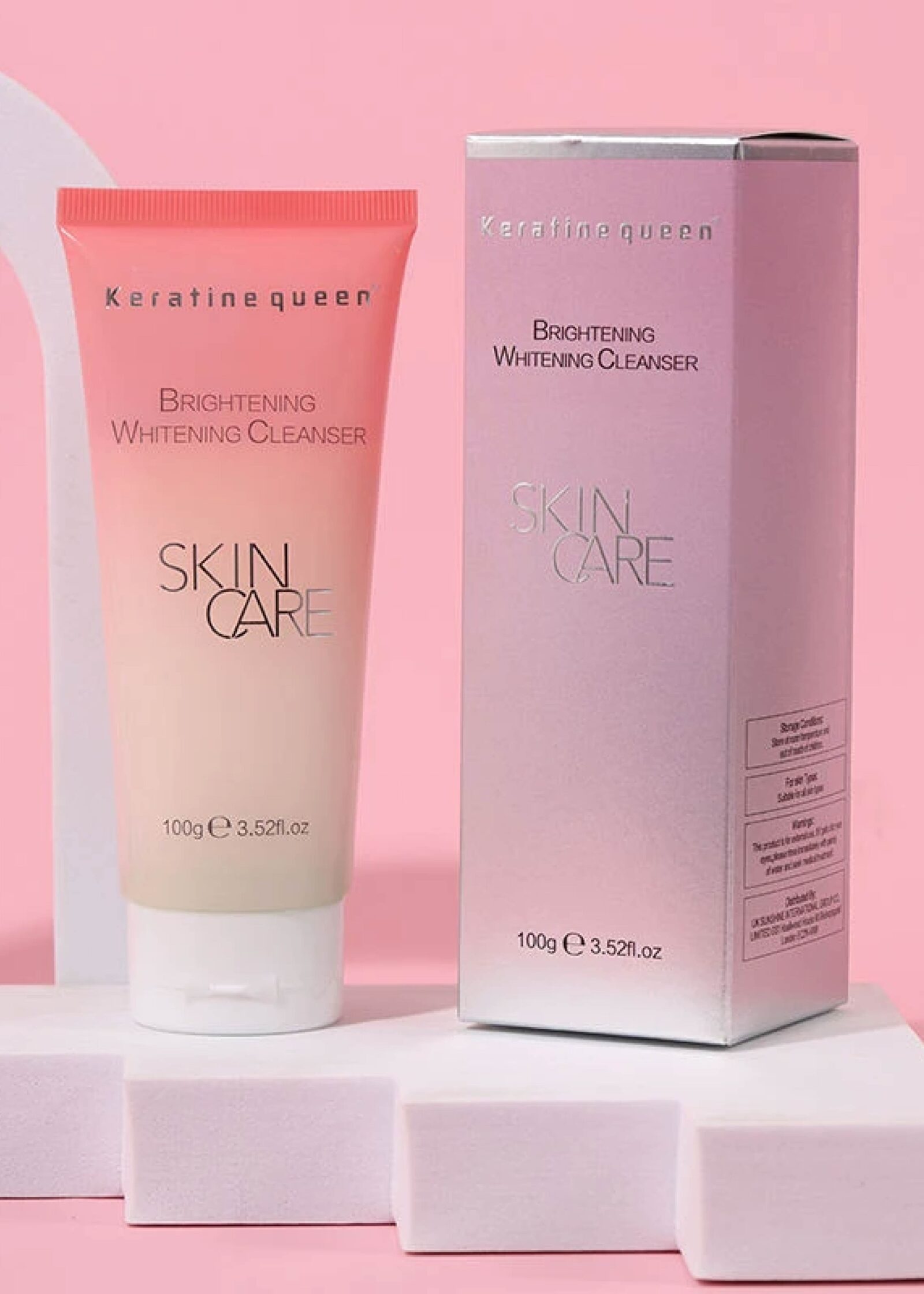 KKskinset3-01 Keratine Queen Nicotinamide Whitening Moisturizing Combo Set