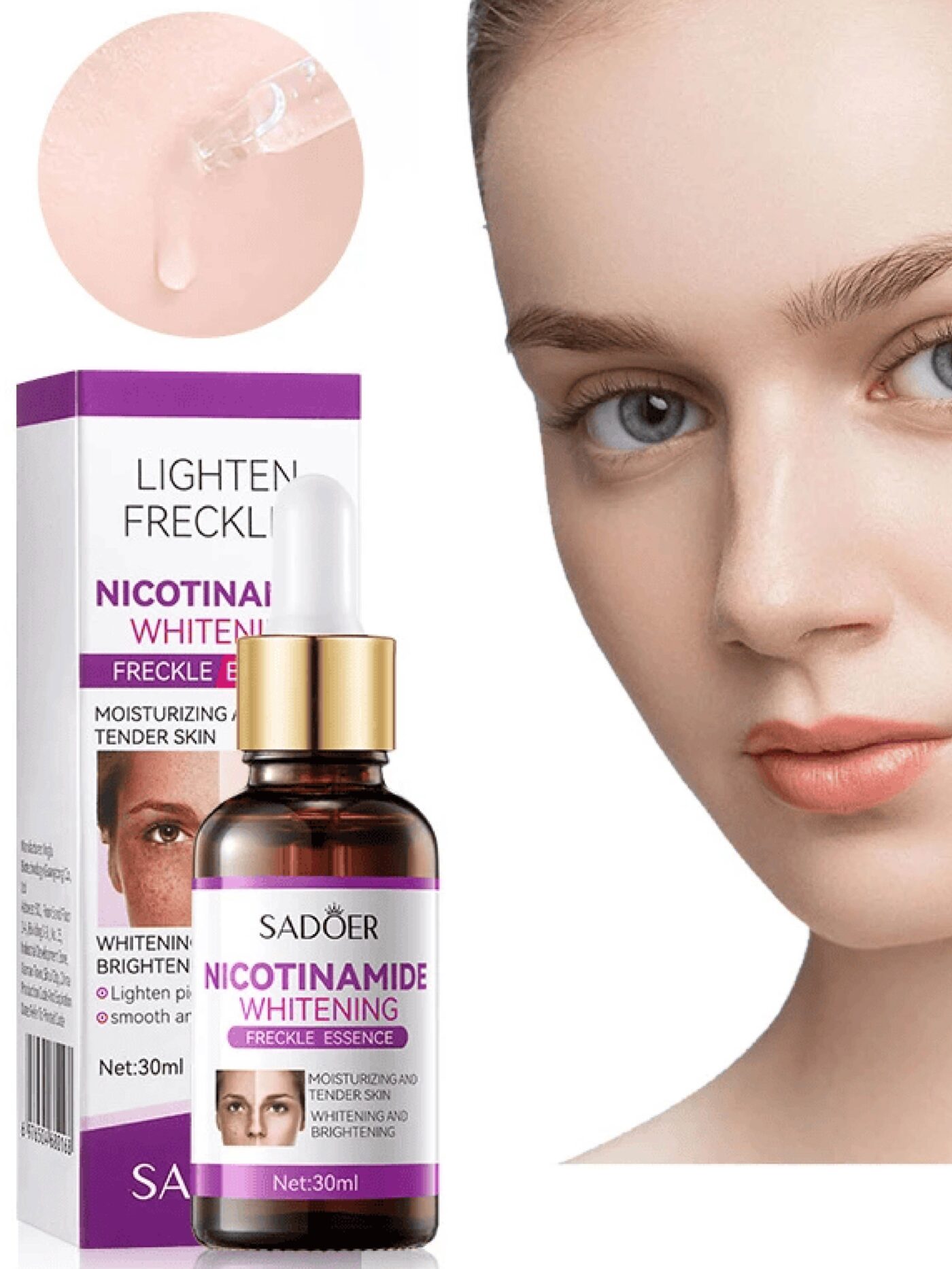SADOER Lighten Freckle Nicotinamide Whitening Serum 30 ML